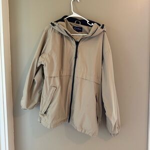 Catalina Beige Hooded Outerwear